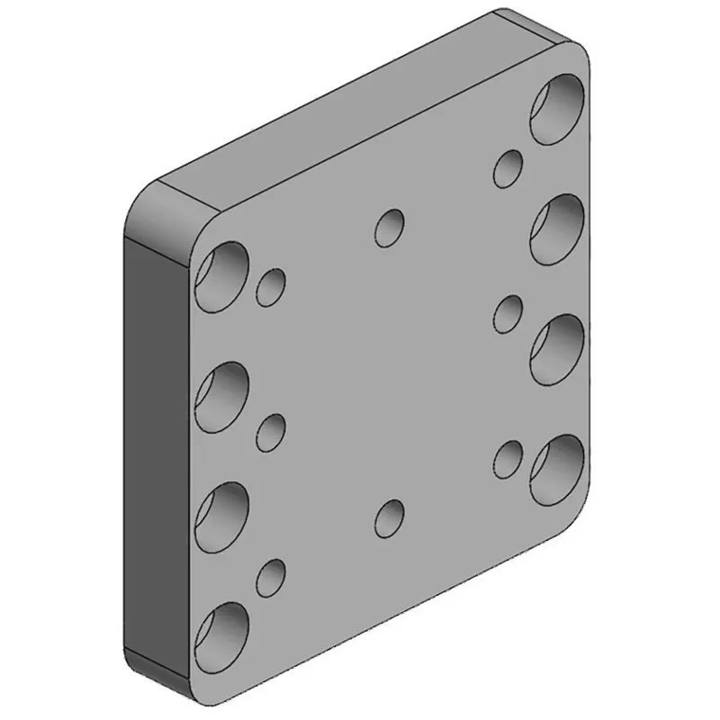 Traktorentechnik Anhängetechnik Scharmüller Anschraubplatte #00.645.05.0 Traktorentechnik Anhängetechnik Scharmüller Anschraubplatte #00.645.05.0