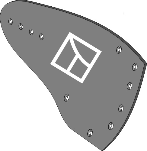 35.0132 Pflugteil Streichblech-Hinterteil - rechts (178102) 35.0132 Pflugteil Streichblech-Hinterteil - rechts (178102) passend für Grégoire Besson