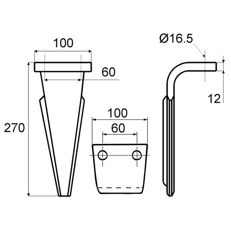 Kreiseleggenzinken Rh69 100X12 L270 Feraboli Kreiseleggenzinken Rh69 100X12 L270 Feraboli