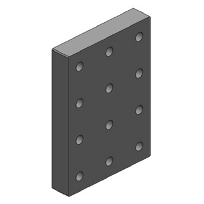 Traktorentechnik Anhängetechnik Scharmüller Anschweißplatte #00.645.27.0 Traktorentechnik Anhängetechnik Scharmüller Anschweißplatte #00.645.27.0