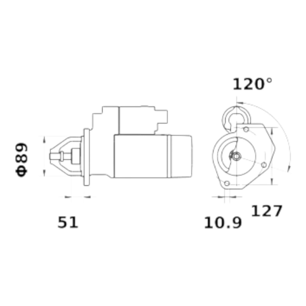 MAHLE Anlasser, Starter MAHLE Anlasser, Starter