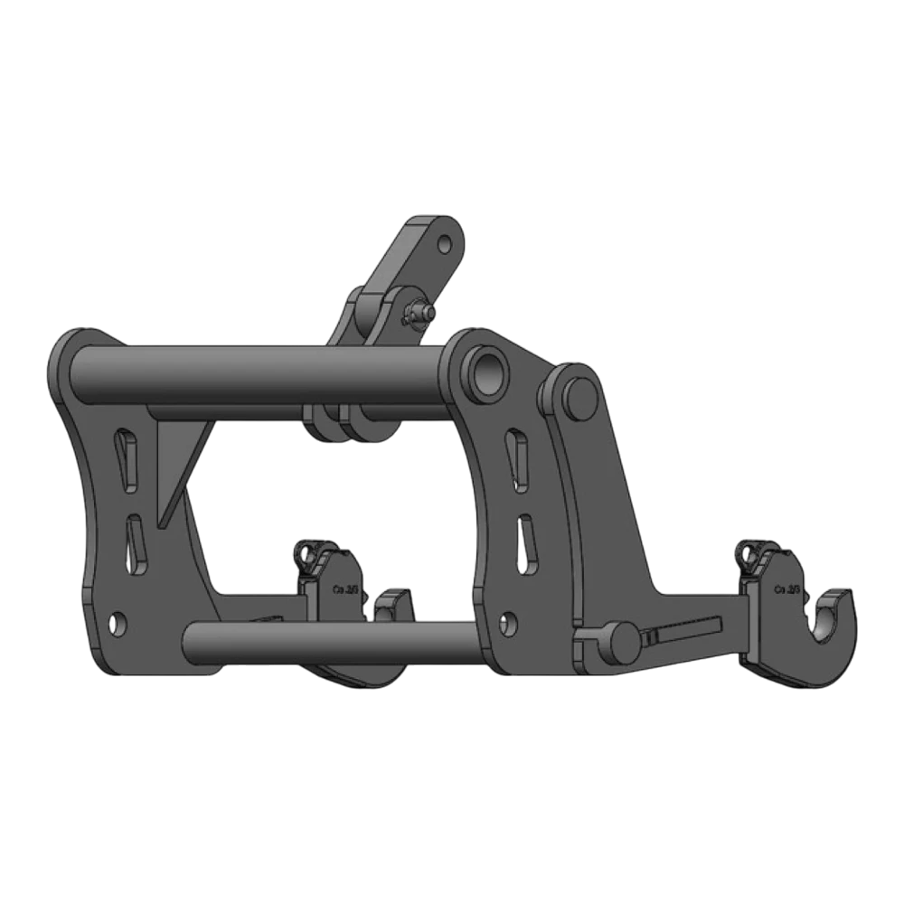 Adapterrahmen Manitou auf 3-Punkt KAT 2 – Produktbild 2 Adapterrahmen Manitou auf 3-Punkt KAT 2 – Adapteransicht 2