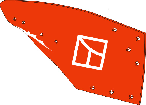 Streichblech-Hinterteil rechts passend für Niemeyer (024112) Streichblech-Hinterteil rechts passend für Niemeyer (024112)