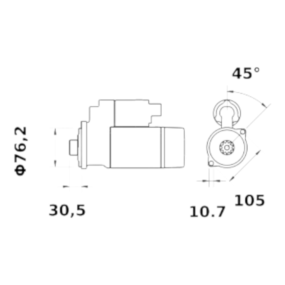 MAHLE Anlasser, Starter