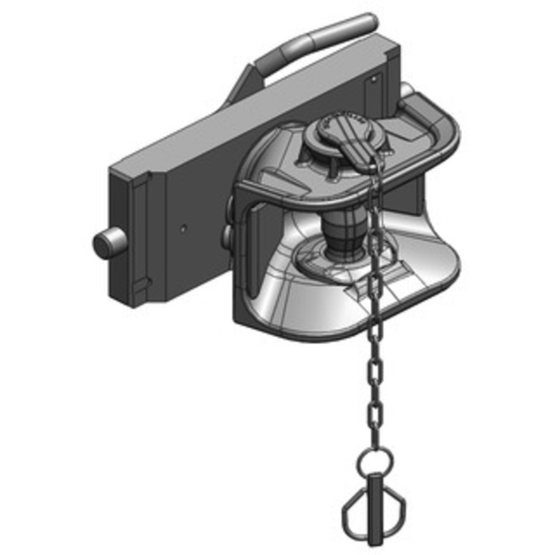 Traktorentechnik Anhängetechnik Scharmüller Zugmaul Standard mit Adapterplatte #03.3105.07-A02