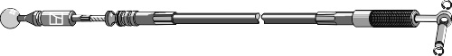 Bowdenzug - 2400mm