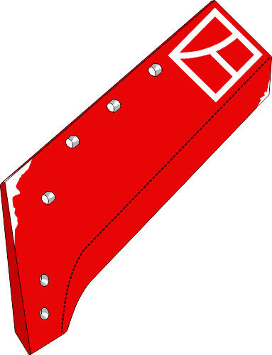 33.0089 Pflugteil Wechselspitzenschar - 18'' - links (KK063036) 33.0089 Pflugteil Wechselspitzenschar - 18'' - links (KK063036) passend für Kverneland