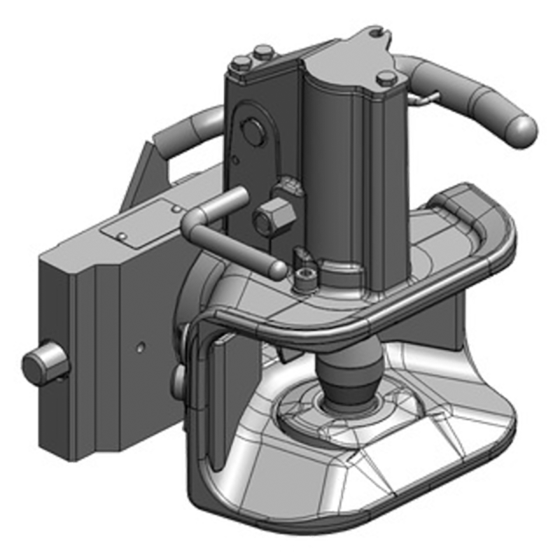 Traktorentechnik Anhängetechnik Scharmüller Zugmaul Standard mit Adapterplatte #03.2453.221-A02 Traktorentechnik Anhängetechnik Scharmüller Zugmaul Standard mit Adapterplatte #03.2453.221-A02