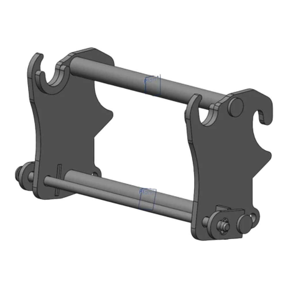 Adapterrahmen Ausa auf Manitou – Adapteransicht 1