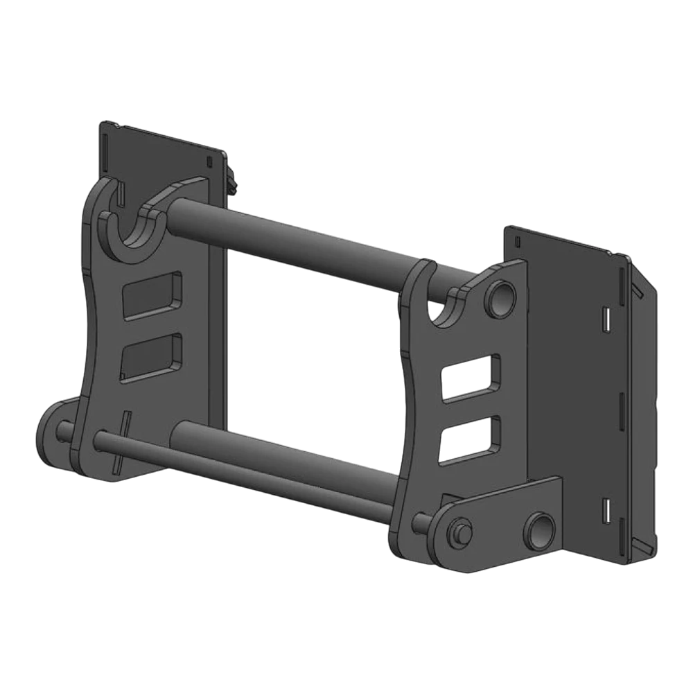 Adapterrahmen MINI Bobcat auf Manitou – Adapteransicht 1