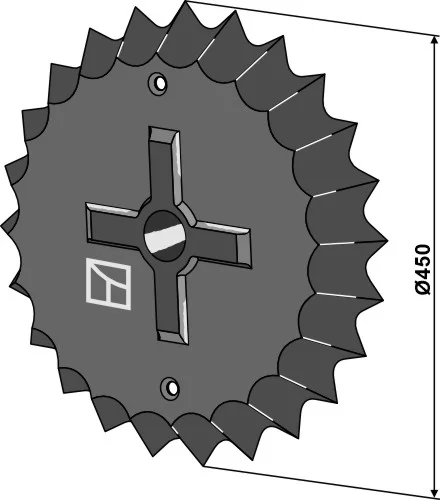 Zahnwalzenring - Ø450mm | 316-523.1 Industriehof Scherenbostel | Zahnwalzenring - Ø450mm (316-523.1)