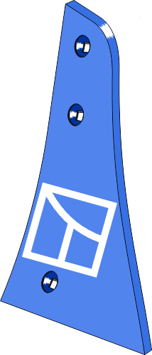 37.0013 Pflugteil Streichblech-Vorderteil VRP292O - rechts (2701.07.01) passend für Rabe