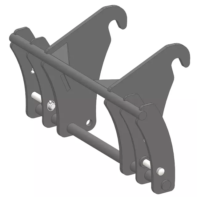 Agri-Power Schnellwechselrahmen von JCB ETROIT auf FAUCHEUX B 409825