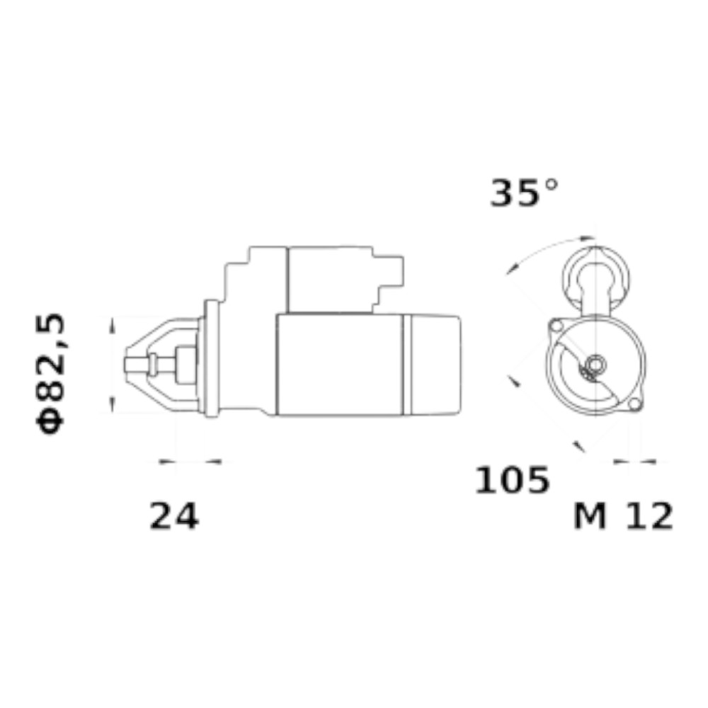 MAHLE Anlasser, Starter MAHLE Anlasser, Starter