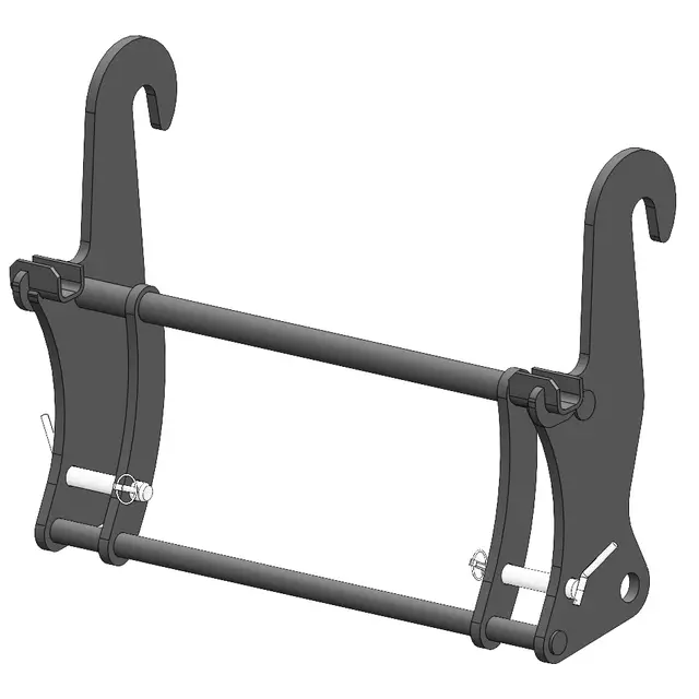 Schnellwechselrahmen JCB 3CX auf MX-Frontlader Agri-Power Schnellwechselrahmen von JCB 3CX auf MX-Frontlader 406083