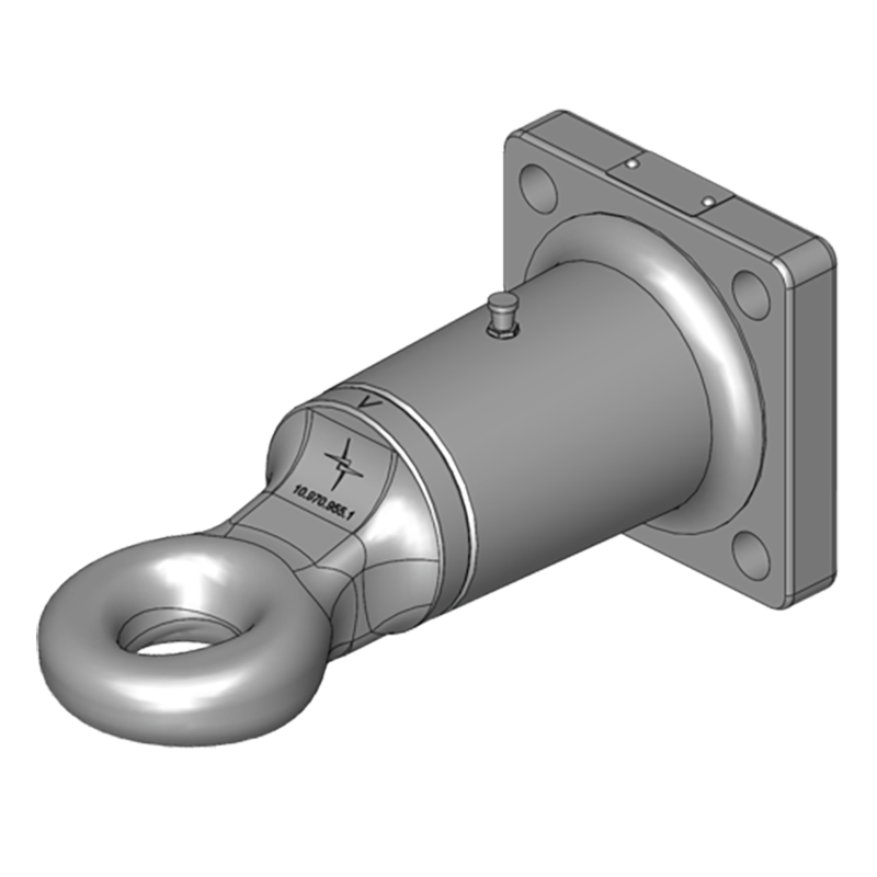 Scharmüller Zugöse Flansch #00.664.40.0-A02 Anhängetechnik Scharmüller Zugöse Flansch #00.664.40.0-A02