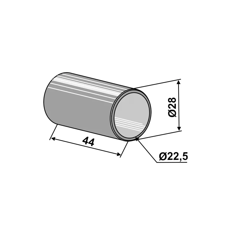 IHOF Reduzierbuchse Kat 2-1 / 22,5 - 28 mm verzinkt IHOF Reduzierbuchse Kat 2-1 / 22,5 - 28 mm verzinkt (658-22)