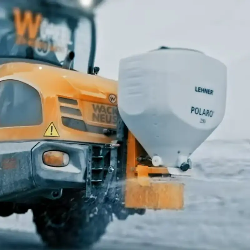 POLARO Salzstreuer 12 Volt von LEHNER LEHNER POLARO Salzstreuer 12 Volt für Heckanbau bei Radladern