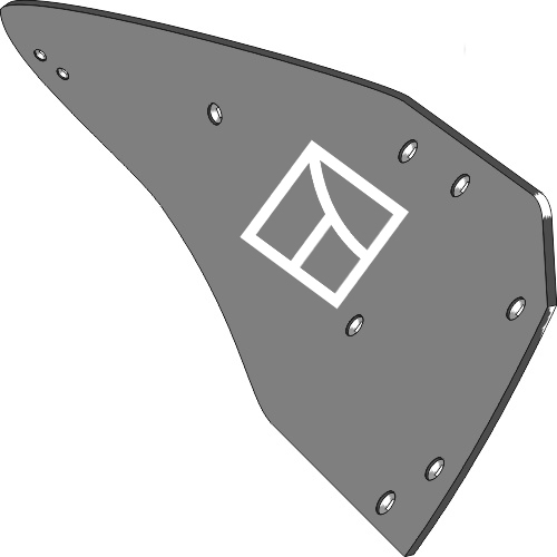 Streichblech-Hinterteil W52B R rechts passend für Lemken (3441240) Streichblech-Hinterteil W52B R rechts passend für Lemken (3441240)