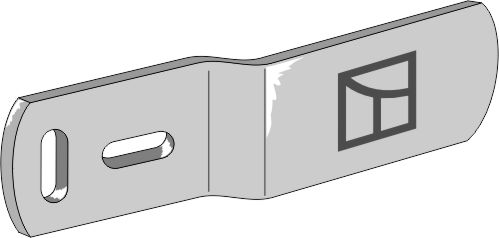 36.0116 Pflugteil Streichblech-Verlängerung - links (80559 - 41658055940) passend für Överum
