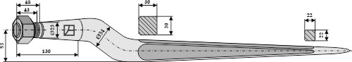 Silozinken 820mm