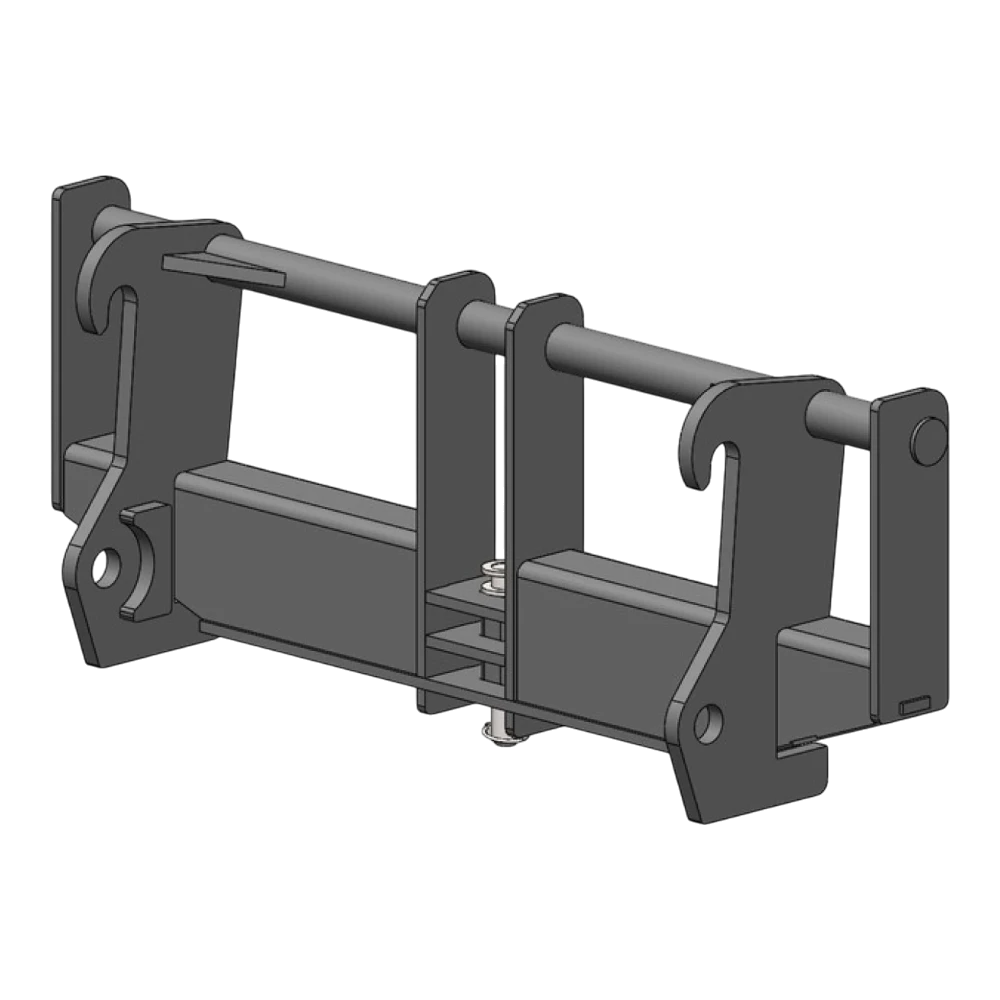 Adapterrahmen Kramer KT 276 auf Merlo ZM2 – Produktbild 1 Adapterrahmen Kramer KT 276 auf Merlo ZM2 – Adapteransicht 1