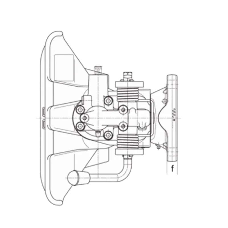 Rockinger RO841B50000 LKW-Zugmaul Flansch 160 x 100 mm für 40er Zugöse