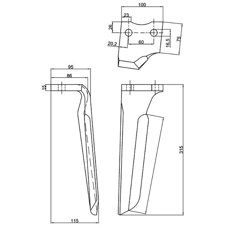 Kreiseleggenzinken Re.100X15 L320 Howard Kreiseleggenzinken Re.100X15 L320 Howard