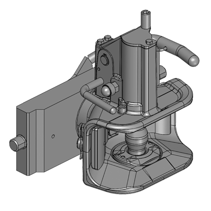 Traktorentechnik Anhängetechnik Scharmüller Zugmaul Standard mit Adapterplatte #03.3113.221-A11 Traktorentechnik Scharmüller Zugmaul Standard mit Adapterplatte 03.3113.221-A11