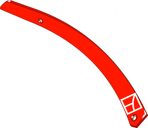 Pflugteil Streichblech-Streifen - rechts (H0403220) 34.0134 von Industriehof