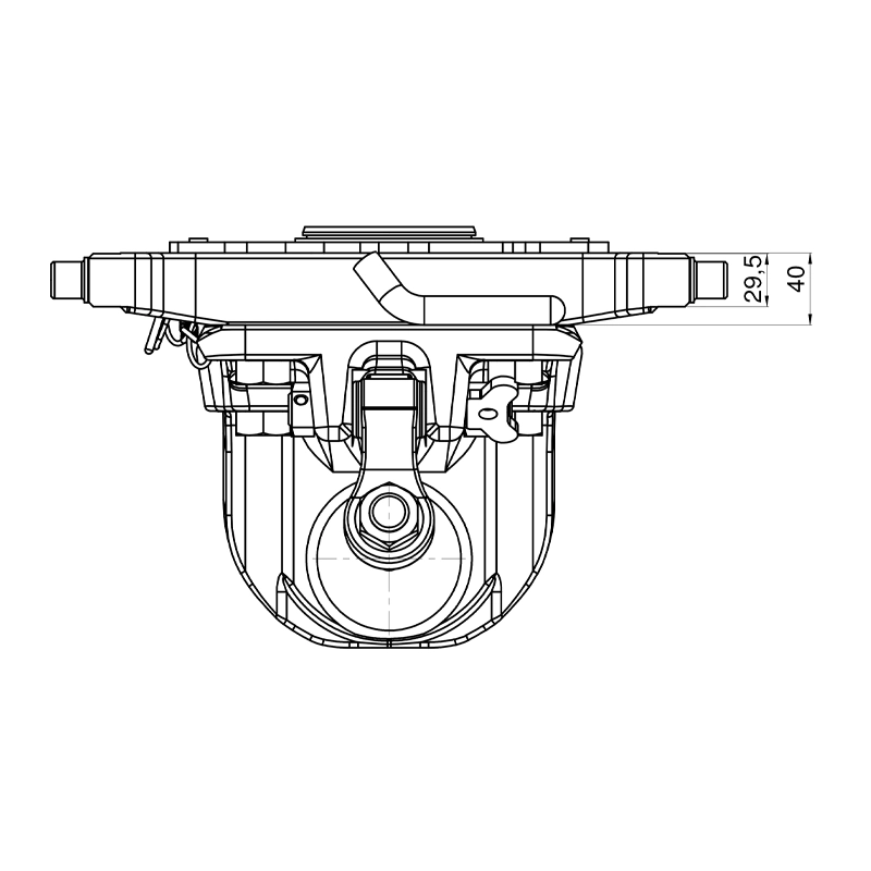 Kugel K80 Scharmüller 07.6335.42-A11 335mm Agco-grau Kugeleinsatz K80 Scharmüller 07.6335.42-A11 335mm Agco-grau