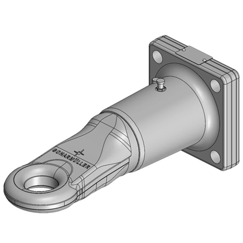 Anhängetechnik Scharmüller Zugöse Flansch #00.664.48.1-A02