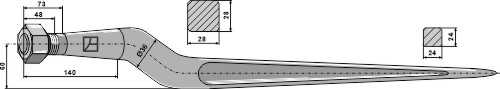 Silozinken 810mm
