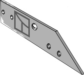 36.0108 Pflugteil Anlage - links (94562) image zeichnung P135066