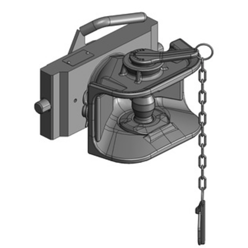 Traktorentechnik Anhängetechnik Scharmüller Zugmaul Standard mit Adapterplatte #03.2455.06-A02 Traktorentechnik Scharmüller Zugmaul Standard mit Adapterplatte 03.2455.06-A02