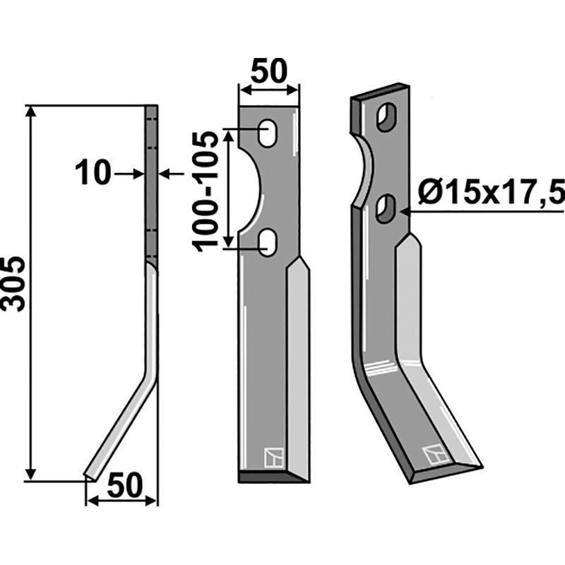 Simon Rotorzinken, linke Ausführung IHOF IND-484L