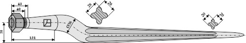 Silozinken 810mm
