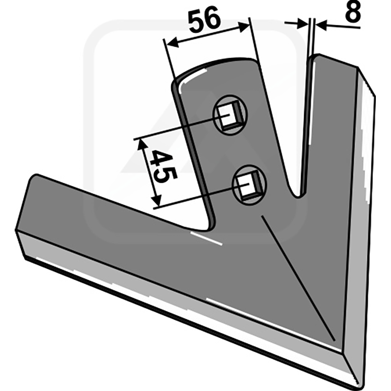 Landwirtschaft Bodenbearbeitung Grubber Schare & Leitbleche Gänsefussschar 245mm Clemens|Strom|Bednar|Maschio Grubber Schare & Leitbleche Gänsefussschar 245mm Clemens|Strom|Bednar|Maschio