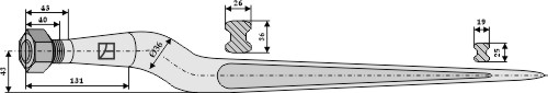 Silozinken 920mm