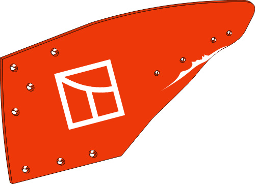 Streichblech-Hinterteil links passend für Niemeyer (024111)