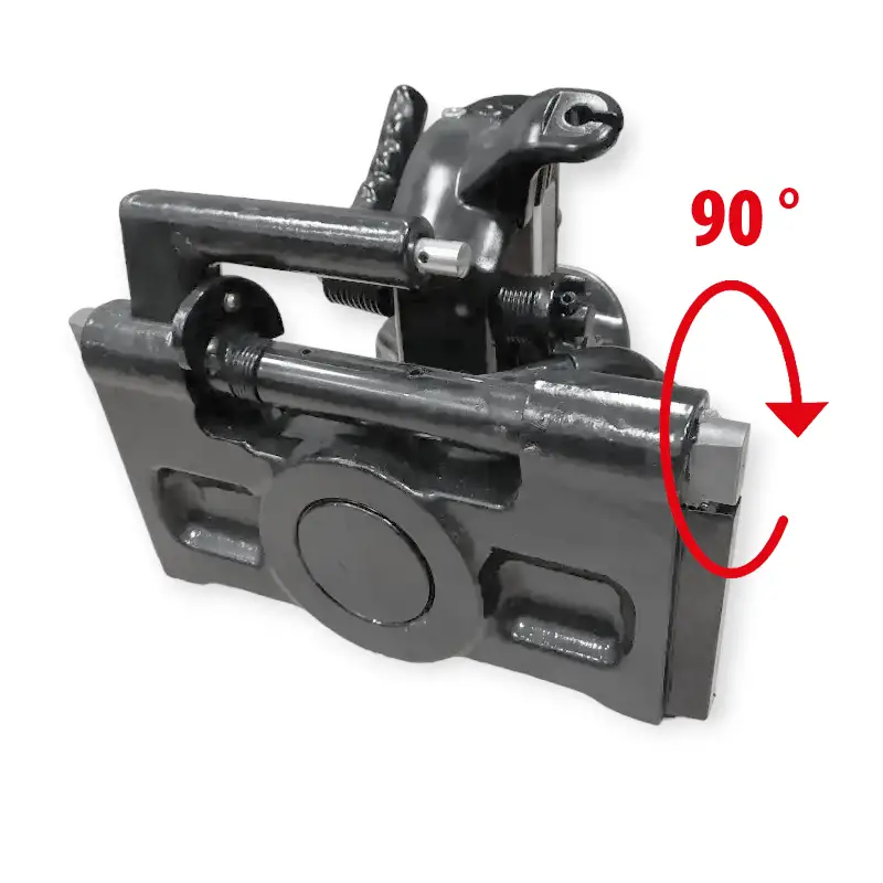 SAUERMANN-Zugmaul für Case IH und Steyr Drehbolzen SAUERMANN HS1710-1 Anhängekupplung Case Steyr