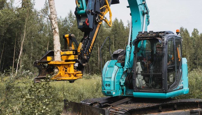TMK Baumscheren Fällgreifer - robust und zuverlässig TMK Baumscheren Fällgreifer - robust und zuverlässig