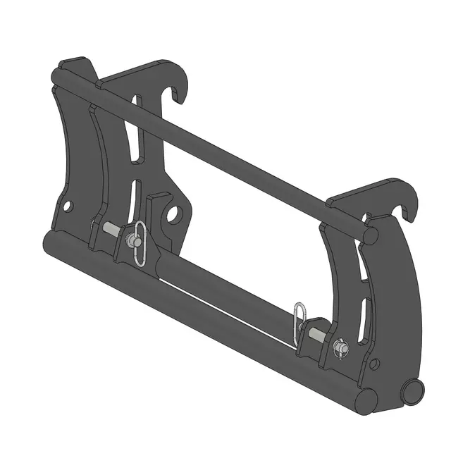 Schnellwechselrahmen KRAMER KT 276 auf Euroaufnahme Agri-Power Schnellwechselrahmen von KRAMER KT 276 auf Euroaufnahme 450051