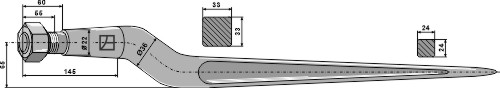 Silozinken 810mm