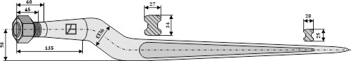 Silozinken 815mm