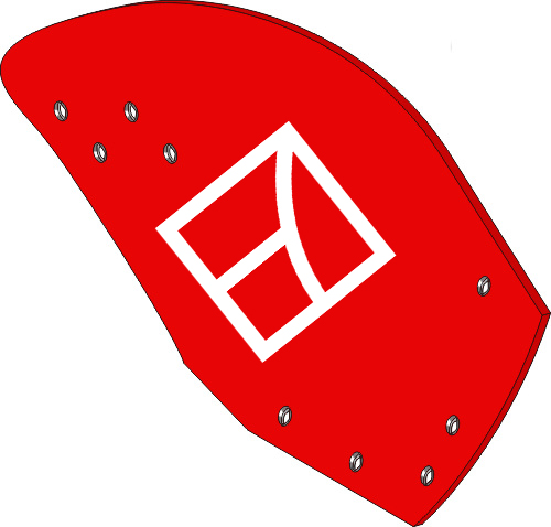 33.0133 Pflugteil Streichblech-Hinterteil - rechts (KK073224) 33.0133 Pflugteil Streichblech-Hinterteil - rechts (KK073224) passend für Kverneland