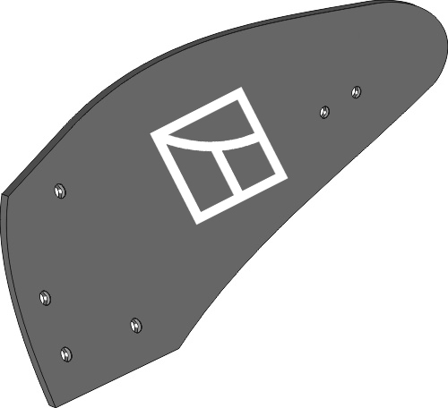 52.0013 Pflugteil Streichblech-Hinterteil - links (929.310.0 - 959.310.0) passend für Krone