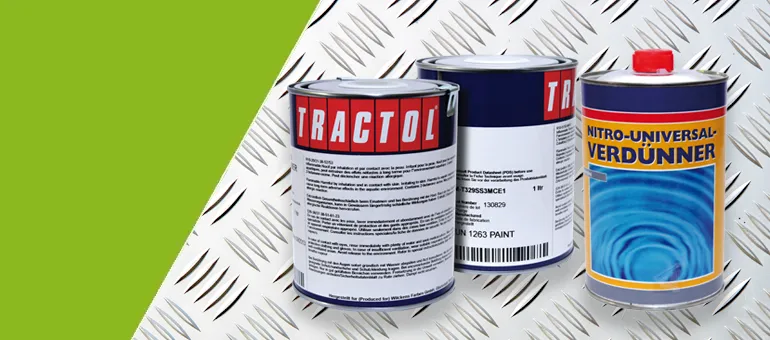 Schlepper- und Maschinenlacke von Tractol Kategorie Schlepper- und Maschinenlacke von Tractol