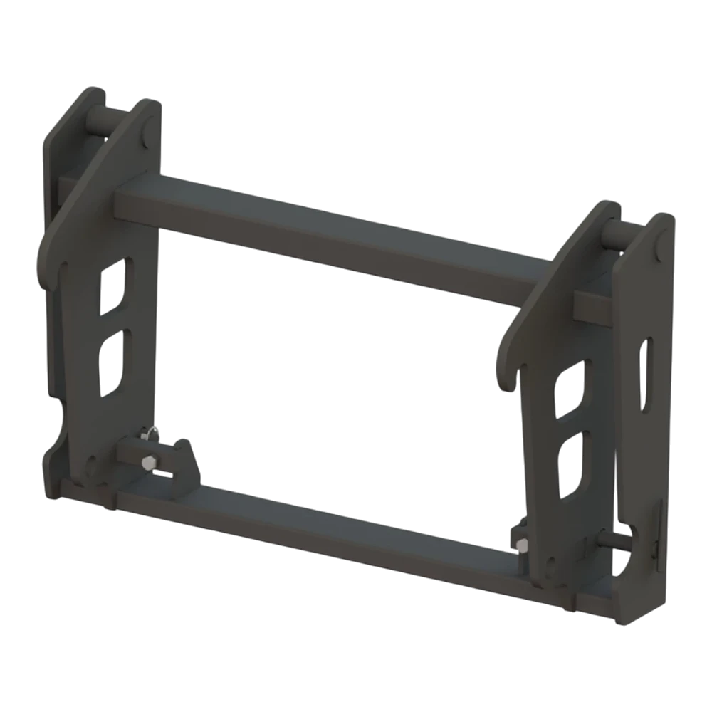 Adapterrahmen Volvo L40B auf JCB Q-Fit – Adapteransicht 1