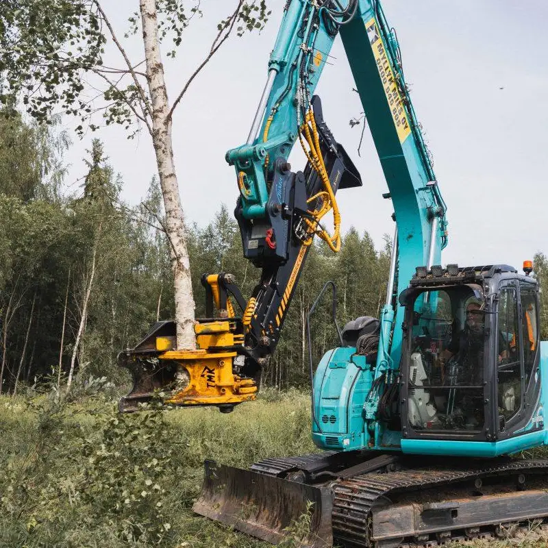 Baumschere TMK 300 Fällgreifer Baumschere TMK 300